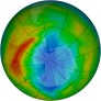 Antarctic Ozone 1986-08-17